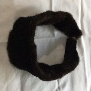 Mink headband